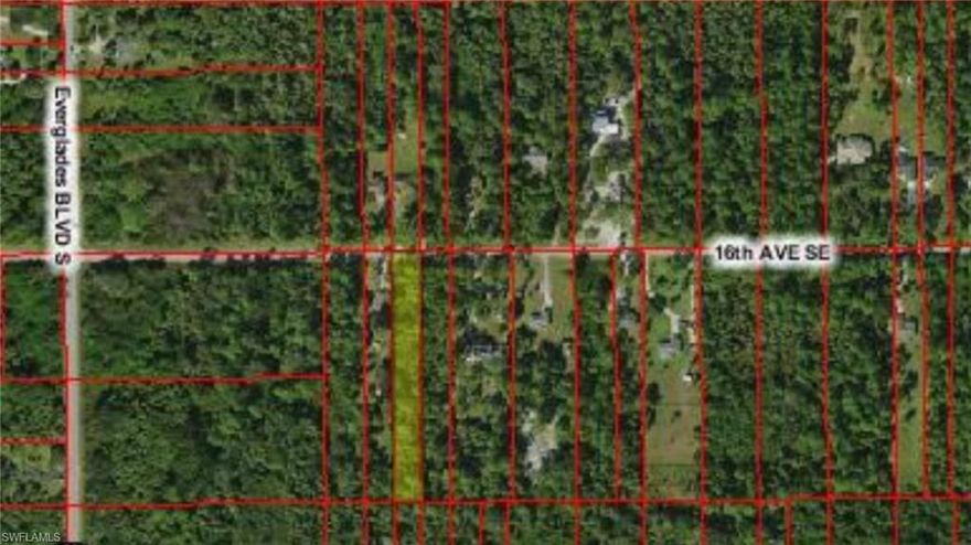 100% UPLAND per DEP's Nov. 2005 Survey.  DEP Jan 2005 also posted.  Builder's dream and so close to Golden Gate Blvd and conveniences.  Seller has more lots available.  Buy one, buy all.  ****Post sales note: Sales Price is $29,700 plus $2,264.90 from buyer to seller at closing.