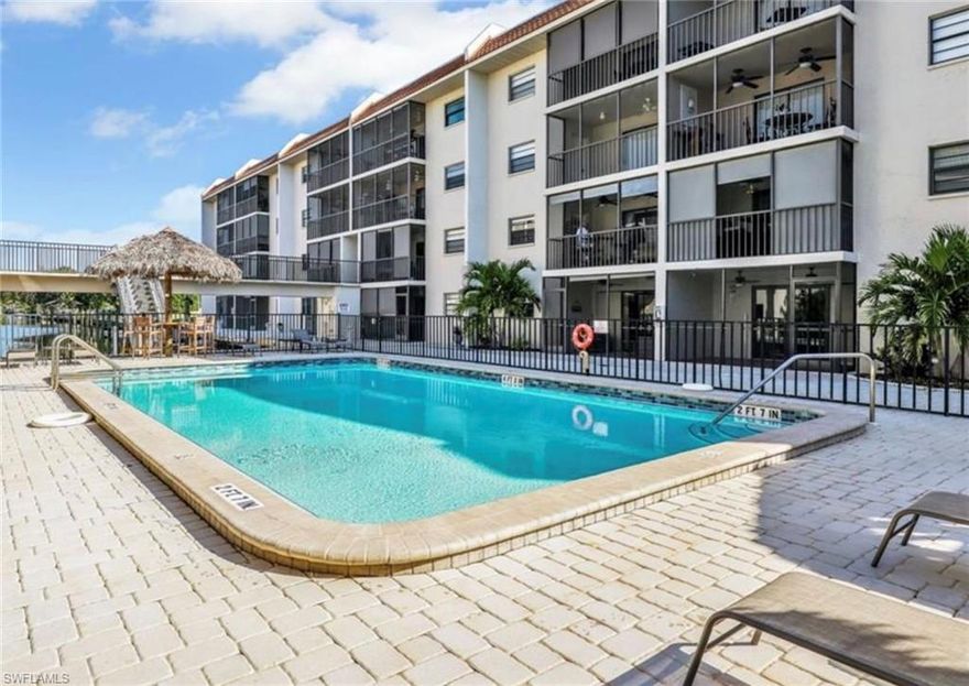 Welcome to Spanish Harbor in Bonita Springs, a charming boating community ideally located in the heart of Southwest Florida. This beautifully updated 2-bedroom, 2-bathroom condo offers peaceful canal views and the relaxed coastal lifestyle that makes this area so desirable.
Inside, the residence has been thoughtfully updated with new porcelain tile flooring throughout, creating a clean, modern look that is both stylish and easy to maintain. The open living and dining area flows seamlessly toward the waterfront, allowing natural light to fill the space while showcasing tranquil canal views.
The well-designed layout features two comfortable bedrooms, including a spacious primary suite with a private bath. The guest bedroom and second bathroom provide plenty of room for visitors or seasonal residents.
Step outside to enjoy the serene boating atmosphere, where owners can take advantage of the community’s canal access and boating lifestyle. Whether you enjoy fishing, cruising, or simply relaxing by the water, Spanish Harbor offers the perfect setting.
Conveniently located just minutes from beautiful Gulf beaches, waterfront dining, shopping, and entertainment, this condo combines boating convenience, modern updates, and a central location—making it an excellent opportunity for a full-time residence, seasonal retreat, or investment property.