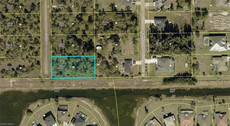 Wonderful 1/2 Acre lot located at the end of the street with plenty of easement for your next new construction project! Located a few blocks from Williams Ave in bike and walking distance from the local Lehigh Acres Park. Close to local schools, grocery stores, I-75, parks, medical facilities and much more! ELETRIC POWER LINES READY TO TAP IN to keep your project moving forward. Quiet neighborhood great for walks with family and friends. Don't miss this opportunity! Take a drive and see for yourself why this property will be the next location perfect for your new construction project today!