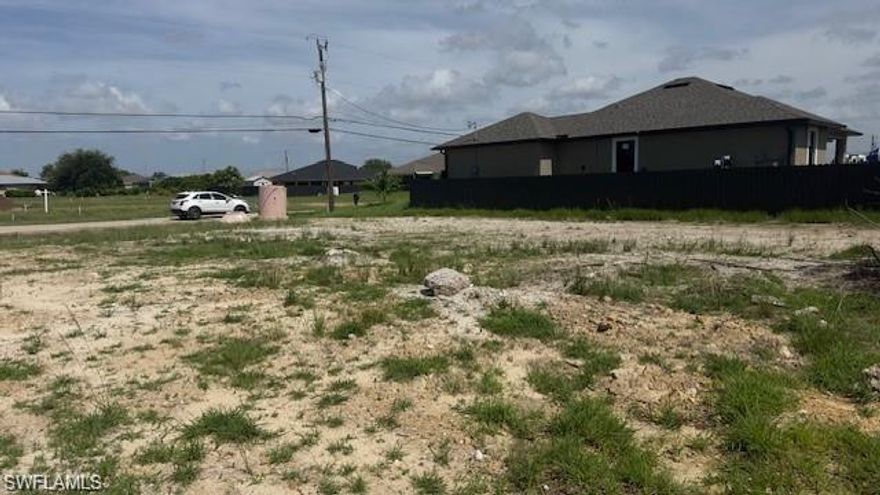 Discover your perfect piece of paradise with this beautiful freshwater lot for sale in Cape Coral, Florida! Conveniently located near the vibrant shopping and entertainment districts of Cape Coral, Fort Myers, and the Charlotte County area, this lot offers access to everything you need. Just minutes away from the breathtaking Gulf of Mexico, it's ideal for those who appreciate coastal living. Additionally, it's in close proximity to golf courses, top-rated schools, serene lakes, and lush parks, ensuring something for everyone. Envision building your dream home here and embracing the ultimate Florida lifestyle, with endless recreational opportunities and stunning natural surroundings at your doorstep!