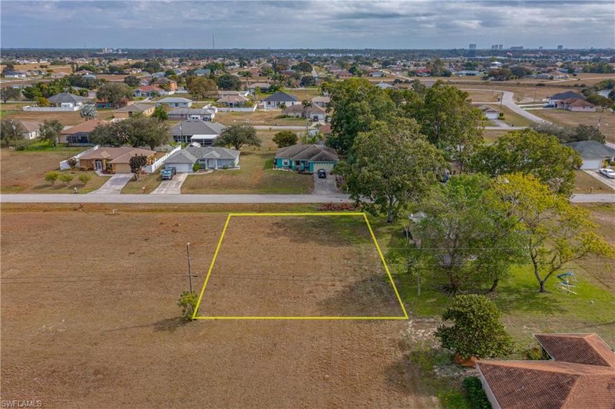 Situated on a Western Exposure residential, single-family lot, your "dream home" is possible here! 
The N1 neighborhoods will soon begin construction for the Cape Coral City Water & Sewer Utilities Project. 
Smart investment purchase to buy and hold, or build your dream/retirement home after the city water is connected! This Unit 47 neighborhood is conveniently located close to the Pine Island corridor, close to shopping, dining, schools, and health care facilities. Perfect time and location for investment!