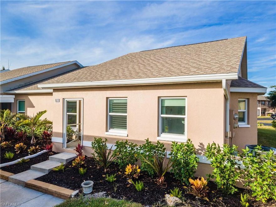 Discover this stunning, fully renovated, move-in-ready condo in Sanibel Sunset Villas, where every detail has been thoughtfully updated with brand-new finishes throughout! Soaring vaulted ceilings and an abundance of windows fill the home with natural light, creating a bright and airy atmosphere you’ll love coming home to.
Perfectly positioned just minutes from world-famous Sanibel Island beaches renowned for their incredible shelling, this hidden gem also offers convenient access to Bunche Beach, Shell Point Golf Club, and more. Enjoy the community’s resort-style amenities including a sparkling pool, lush landscaped grounds, a large private storage closet, in-unit laundry (washer & dryer included), and two covered parking spaces.
Exciting future growth is on the horizon: directly across the street, the former Sanibel Outlets site is being transformed into Calusa Grande – a dynamic new mixed-use destination planned to bring premier dining, shopping, and entertainment within walking distance to your home.
Impeccably updated and ideally located, this turnkey condo offers the ultimate Florida lifestyle – don’t let it get away!