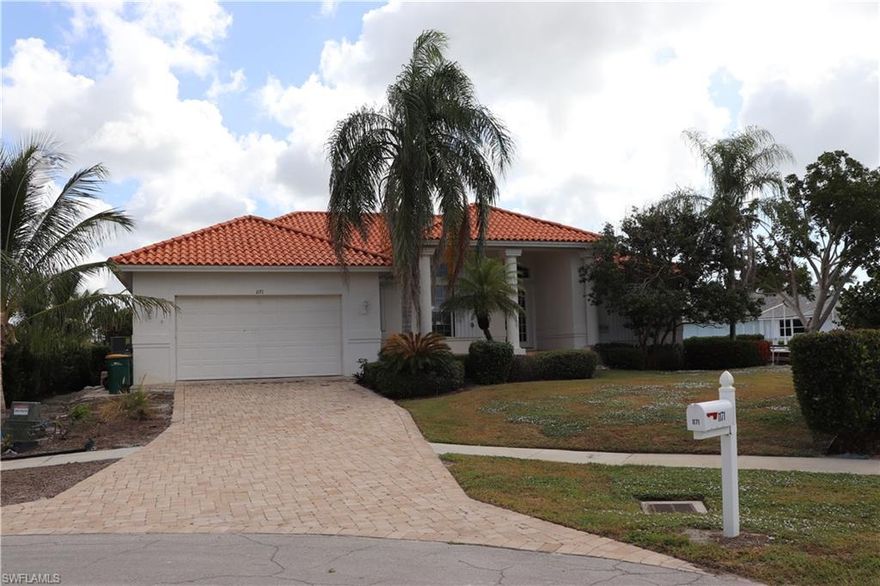 Great opportunity to create the waterfront lifestyle on a beautiful cul-de-sac, over-sized lot on intersecting canals!  Relax by the pool while dolphins and manatees play in the back, or just a few minutes to the beautiful Gulf of Mexico or Ten Thousand Islands for some of the best fishing and outdoors SWFL has to offer!  Ready to be updated, this location can't be replicated!  New roof and pool enclosure being installed prior to closing!  Agents - please see remarks.