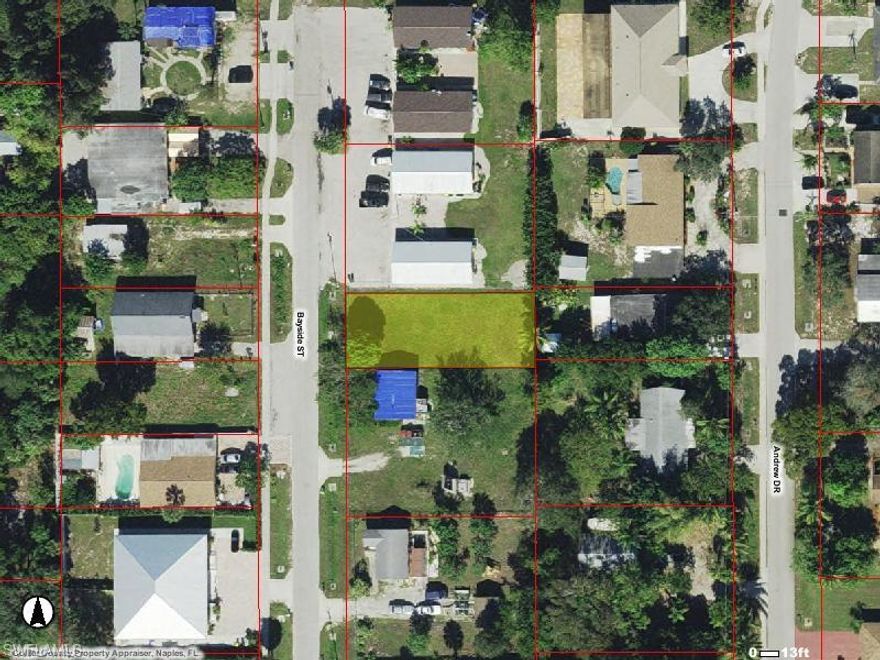 Build near the beach!  Excellent opportunity! Many new homes on street. Single building site with 2 adjacent double lots available. Just minutes to the beautiful Gulf and downtown Naples! Near the very popular Celebration Park with excellent dining options and live music.  Also available additional double lot (73280200000) and single lot (73280120009).