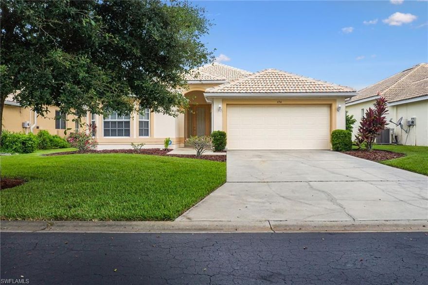 Quaint community of a few dozen homes, Aston Greens is just what you've been looking for!  Almost 2100 sq ft 3bed/2 bath open concept living.  NEWER TILE ROOF 2018.  This spacious home offers large closets, tray ceilings, and updated kitchen with stainless steel appliances.  Primary bedroom boasts large walk in closet and expansive en suite bathroom with double vanity, soaking tub, and walk in shower.  Dedicated laundry room.  CENTRAL WATER/SEWER- not on well/septic!  Low HOA includes irrigation water and lawn care.  Fantastic opportunity for a well maintained home!