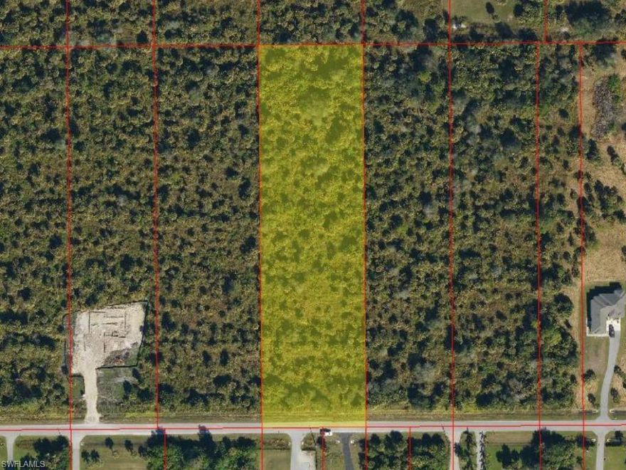Build the Naples Florida home you’ve been picturing—on a parcel that actually gives you the space to do it. This 2.73-acre homesite offers about 180 feet of frontage (nearly 2.5× the width of many nearby 1.14-acre lots), so you get real breathing room: a more private setback, a grander driveway approach, and the kind of estate feel that’s hard to find at this size and price point.

What makes this part of Naples Florida so special is the balance—peaceful, natural, and still close to everyday conveniences. You’re near major protected habitat like Audubon’s Corkscrew Swamp Sanctuary (13,000 acres), so the area keeps its “Old Florida” character even as it grows. And if you love the outdoors, the Bird Rookery Swamp Trail is nearby with about 12 miles of hiking/biking trails—perfect for weekend resets.

Up-and-coming convenience is here too: Publix opened a new Naples Florida store at The Shoppes at Orange Blossom, just a short drive away—an easy win for day-to-day living.

If you’ve been waiting to secure a larger homesite in a fast-growing part of Naples Florida—where you can build now or hold for the future—this is the kind of land you buy and feel good about for a long time.