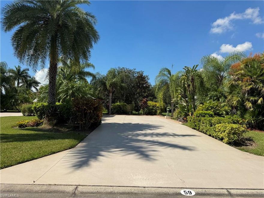 Lot 59 offers the perfect blend of privacy, beauty, and potential. From the back patio, a beautiful path leads you into expansive open green space, like having your own private park just beyond your doorstep. With a generous paved extended patio, this lot is designed for outdoor entertaining, whether you’re hosting friends or simply enjoying a quiet evening under the stars. The original coach house provides practical storage, a washer and dryer, and bathroom, making it functional as is and leaving room for your vision. Imagine designing a brand new coach house that matches the elegance of the lot, or take advantage of its rental potential in this highly sought after resort community. And then there’s the lifestyle, RiverBend living is simply irresistible. Wake up to sunny Florida days, spend the morning in a yoga class or at the fitness room, and then join friends for pickleball, bocce, or shuffleboard. Cool off with an afternoon swim in the heated pool, floating lazily for hours, or sip a refreshing daiquiri at the cabana bar. For pet lovers, the dog park and walking trails are a daily treat, while creative spirits will love the Creations Clubhouse overlooking Welcome Lake, a hub for art, crafts, and inspiration. Evenings are made for gathering at the riverfront clubhouse, where social events, live music, and golf cart parades bring neighbors together. Boaters can take advantage of private marina access to the Caloosahatchee River, while everyone enjoys the nightly show of pastel sunsets painting the sky. Lot 59 isn’t just a property, it’s your invitation to endless activities, friendships, and the resort style Class A motorcoach lifestyle you’ve always imagined. Once you arrive in your RV, you’ll never want to leave.