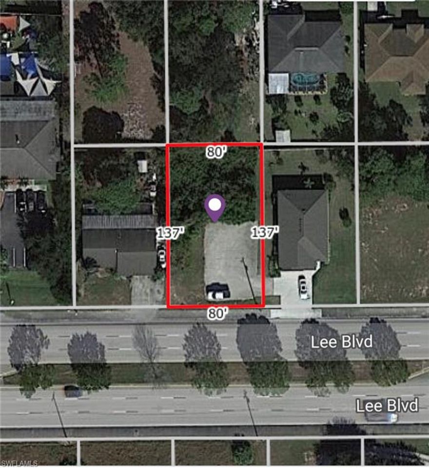 Amazing opportunity commercial potential lot. currently being used as parking lot for the model home 3726 Lee Blvd. Must be purchased together with 3726 & 3724 Lee Blvd which are listed at $399,000 & $59,000.