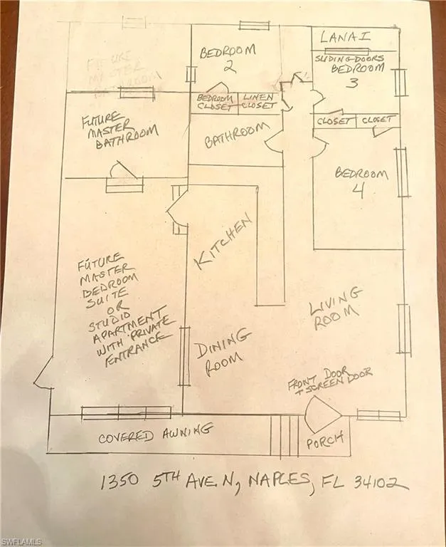 Naples, Florida 34102, United States, 4 Bedrooms Bedrooms, ,2 BathroomsBathrooms,Residential,Active,29672