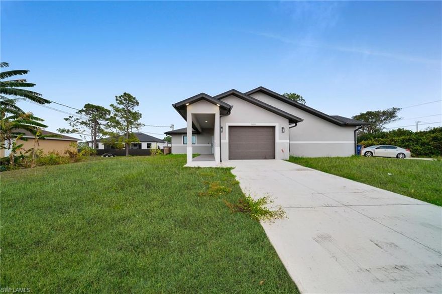 Be the first to occupy this brand-new Duplex Unit in a quiet and convenient area of Lehigh Acres. This spacious 3-bedroom, 2-bathroom home features an open living and dining area, a modern kitchen with new appliances, and an in-unit washer and dryer. The Unit offers a bright, contemporary design with quality finishes throughout. Offered furnished at $2,000 per month, with the option to negotiate furniture if desired. Conveniently located near schools, shopping, dining, and major highways. Available for immediate move-in.