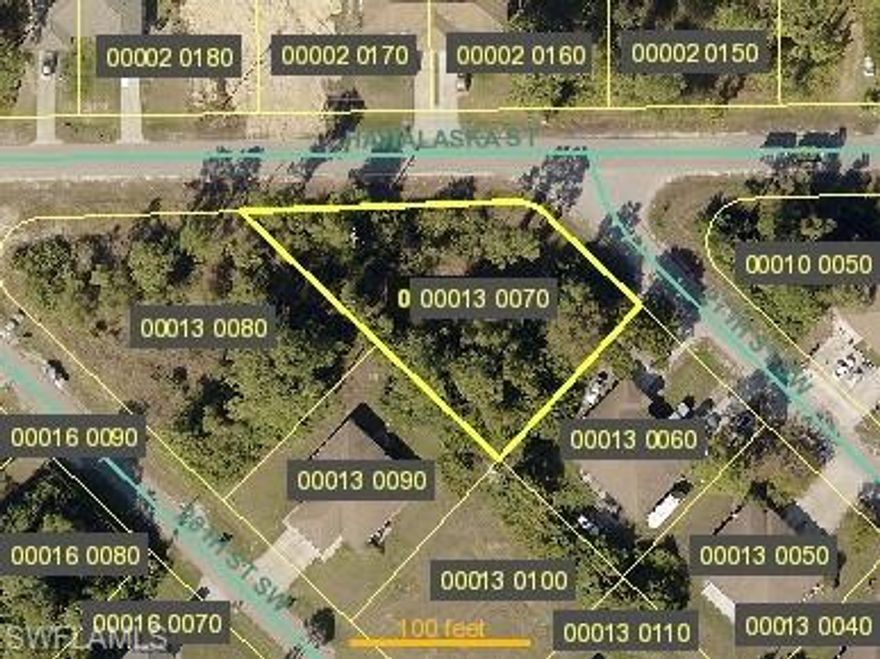 Fast Growing area of Lehigh, close to SR82. This lot suitable for single family or Duplex.