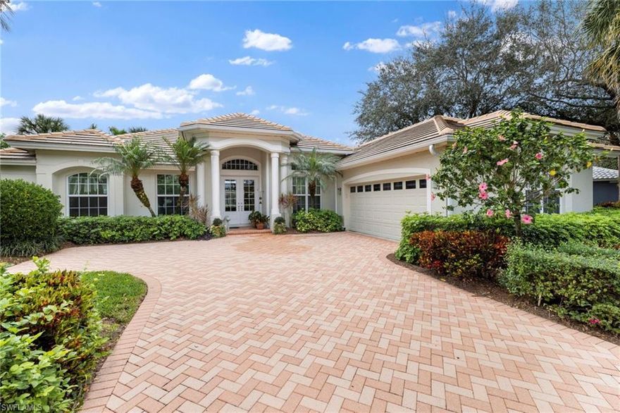 Introducing a rarely available tranquil Buckingham model home, a spacious sanctuary encompassing 2,511 square feet of refined elegance. This three-bedroom, three-bath residence, complete with a versatile den, graces an expansive lot, exuding both warmth and sophistication. 
Elegance reigns supreme with crown molding adorning the main living area and den, setting the perfect ambiance. The kitchen, a true culinary haven, harmoniously combines style and functionality, catering to intimate family dinners and grand entertaining alike. The home's layout seamlessly blends communal spaces with private retreats, featuring a serene primary suite, an additional bedroom, and a functional den. Step outside to discover your private pool oasis, nestled amidst lush surroundings, offering the ultimate in relaxation and a backdrop for memorable social gatherings.
Nestled in the closest bundled-golf community to the beach, this isn't just a home—it's your gateway to a lifestyle filled with adventure and vibrant social connections.