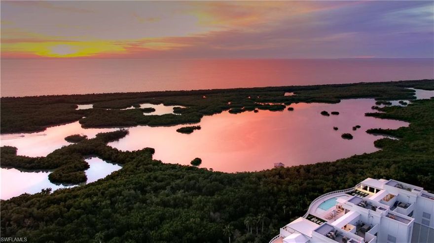 NEW CONSTRUCTION READY APRIL 2024! Welcome to your dream coastal retreat! This luxurious new construction condo offers an unparalleled combination of elegance, modern design, and breathtaking views of the Gulf of Mexico. With its open floor plan and four spacious bedrooms, this home is a true gem that harmoniously blends style and comfort.  Indulge in the five star resort coastal lifestyle you've always desired. Only at Kalea Bay do they offer resort amenities including 3 pools, two restaurants, Wellness Center, 2 outdoor bars and a salon.  Elevator drops you right into this exquisite condo where you'll be immediately captivated by the seamless flow of the open floor plan. The living area is bathed in natural light streaming through large glass doors that frame panoramic vistas of the shimmering Gulf waters.  This 4 bedroom condo is perfect for family and friends.  Gourmet Kitchen with Wolf and SubZero appliances all standard.