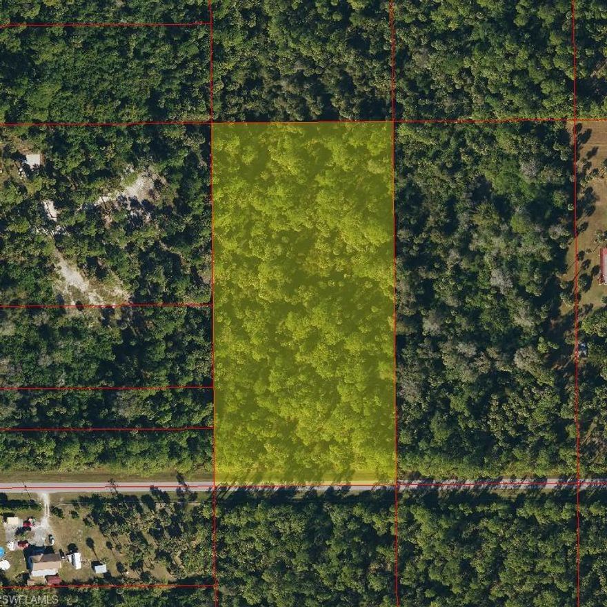 This exceptional upland parcel on 40th Ave SE off Everglades Blvd presents a rare development opportunity in the heart of Golden Gate Estates. The property encompasses 5 acres of prime buildable land with the flexibility to purchase an adjacent 5 acres, creating a potential 10 acre estate with pond frontage on the northeastern portion. Nestled in one of Naples most sought-after acreage communities, this fully upland tract requires no wetland mitigation and is ready for immediate permitting. The property offers remarkable versatility under current zoning, allowing for up to 4 single-family residences plus guest houses along with multiple outbuildings. This makes the parcel ideal for multi-generational family compounds, investment properties, or an expansive private estate. Golden Gate Estates combines peaceful rural living with convenient access to Naples amenities. Shopping and dining options have expanded significantly along Golden Gate Boulevard and Collier Boulevard, with new retail centers, restaurants, and essential services readily accessible. The neighborhood is surrounded by natural preserves and outdoor recreation opportunities. Big Corkscrew Island Regional Park, a spectacular 150 acre facility, sits minutes away featuring competition pools, water slides, sports fields, tennis and pickleball courts, a state-of-the-art playground, and a community center. Nature enthusiasts will appreciate proximity to Picayune Strand State Forest, Belle Meade preserve, and CREW Bird Rookery Swamp, offering extensive trail systems for hiking, biking, and horseback riding with abundant wildlife viewing.
Families benefit from access to quality schools serving the Golden Gate Estates area, while the absence of HOA restrictions provides complete freedom in property use and design. The community has become increasingly popular among equestrian enthusiasts, as zoning permits horses and large animal keeping, along with RV and boat storage on your own land. The growing infrastructure throughout Golden Gate Estates continues to enhance convenience while preserving the rural character that defines this unique Naples community. New commercial development brings modern amenities closer while maintaining the spacious, private feel that draws buyers to the area. Whether purchased as a single 5 acre tract or combined with the adjacent parcel for a 10 acre estate, this property represents an increasingly rare opportunity to acquire substantial buildable acreage in Naples with unlimited potential. The upland designation, flexible zoning, and strategic location create a foundation for creating exactly the lifestyle you envision, from a secluded family retreat to a multi-home investment property.
This is the kind of land that rarely becomes available in Naples—fully permitted upland acreage with development flexibility, natural beauty, and proximity to both wilderness preserves and urban conveniences makes this property a standout offering.