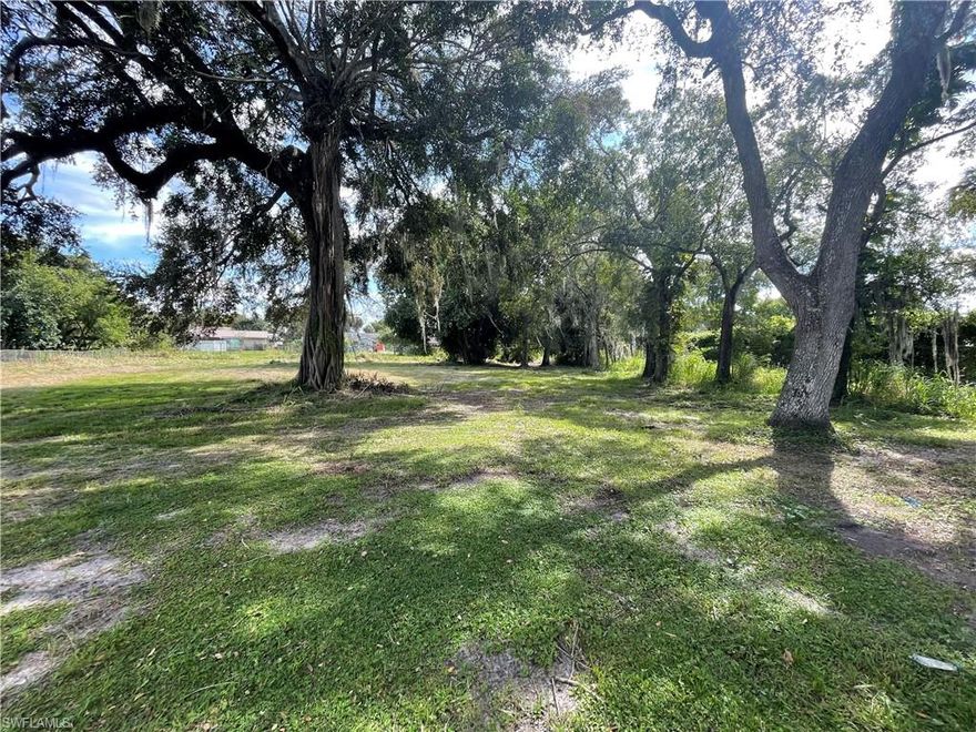 Nice vacant lot near Tice St. and S.R. 80 ready to build your dream home! This property boasts a .65 acre lot with plenty of privacy. The possibilities are endless. Minutes from I-75, Colonial Blvd. and Downtown Fort Myers.