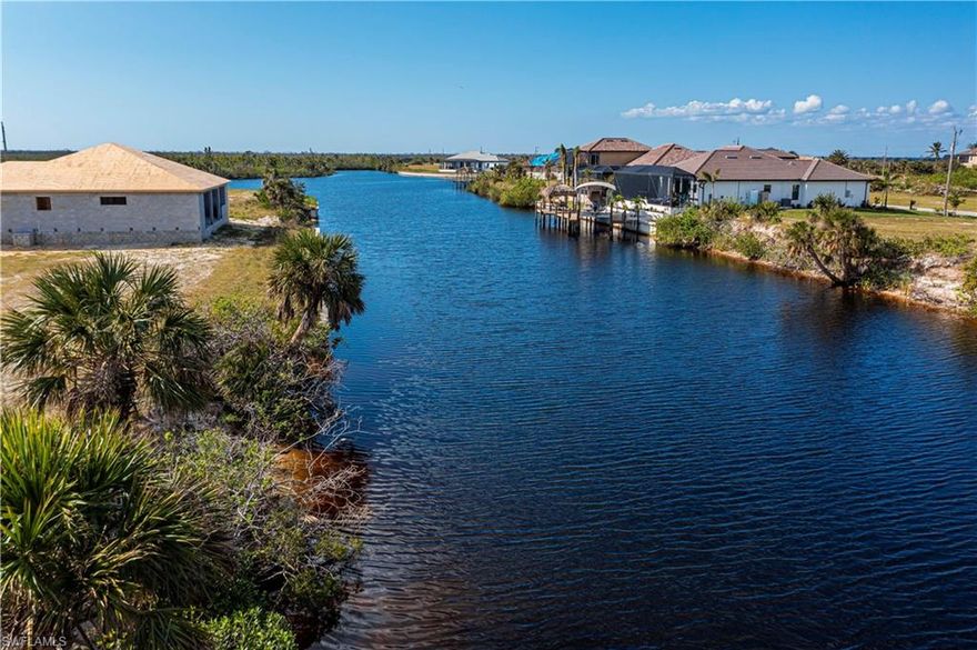 This direct gulf access lot is located on the Meadowview Canal just off the North Spreader Canal. Come build your dream home in sunny paradise. You will be surrounded by newly constructed beautiful homes. This area is booming and you are just a short distance by boat or car to Matlacha, and Pine Island. Cape Coral is a great place to raise a family or retire. Sunshine almost 365 days a year. Bring your boat and fishing pole to enjoy whatever you like to do from your backyard.