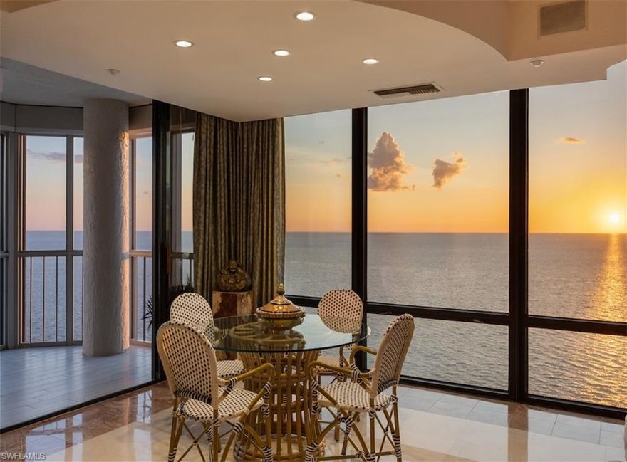 Just steps from the white sandy beaches and minutes away from the upscale dining and shopping at Venetian Village, this is Park Shore living at its finest.