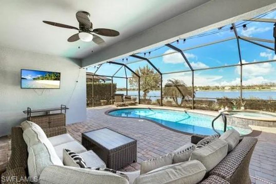 Beautifully maintained 3 bedroom, 3 full bathroom residence located in the highly desirable gated community of Bonita Landing. This thoughtfully designed home offers a bright, open-concept floor plan with expansive living and dining areas, perfect for both everyday living and entertaining. Large windows fill the space with natural light, creating a warm and inviting atmosphere throughout.

The updated kitchen features modern finishes, ample cabinetry, generous counter space, and a functional layout that flows seamlessly into the main living area—ideal for hosting family and friends. The spacious primary suite serves as a private retreat with a well-appointed en-suite bath and abundant closet space. Two additional bedrooms and bathrooms provide flexibility for guests, a home office, or multi-generational living.

Step outside to your private screened lanai—an ideal setting to relax with morning coffee or enjoy evening gatherings while taking in Florida’s beautiful weather year-round. The attached two-car garage offers convenience and additional storage, while the home’s excellent curb appeal reflects true pride of ownership.

Bonita Landing residents enjoy a peaceful setting with community amenities and a prime location just minutes from shopping, dining, entertainment, and the stunning Gulf beaches. Easy access to major roadways makes commuting simple while still enjoying the tranquility of a residential neighborhood.

Available for Seasonal or Annual rental—don’t miss this exceptional opportunity to enjoy the Southwest Florida lifestyle at its best!