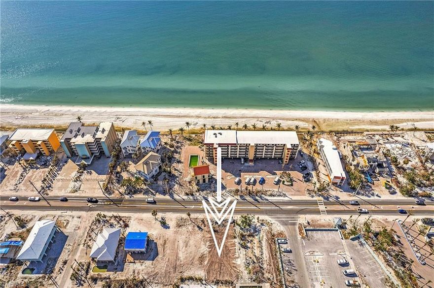 AMAZING opportunity to build your dream beach house on a premiere lot directly across the street from the Gulf! The former property allowed for WEEKLY RENTALS, which could create a lucrative investment opportunity for a new home built here. At 52 x 125 ft, this incredible lot offers ample space to build a house with a pool. Located in the quiet residential mid-section of the Island, you are just a short walk to Publix plaza and Newton Beach Park. The new Junkanoo and Fresh Catch Bistro will be located in the former Bayfront Bistro behind Publix, just steps away. You can enjoy PRIVATE DEEDED beach access, while being only steps from the white-sand beach. This lot has been cleared and leveled for your convenience.  Be a part of the revitalization of the vibrant community of Fort Myers Beach and own your own piece of paradise!