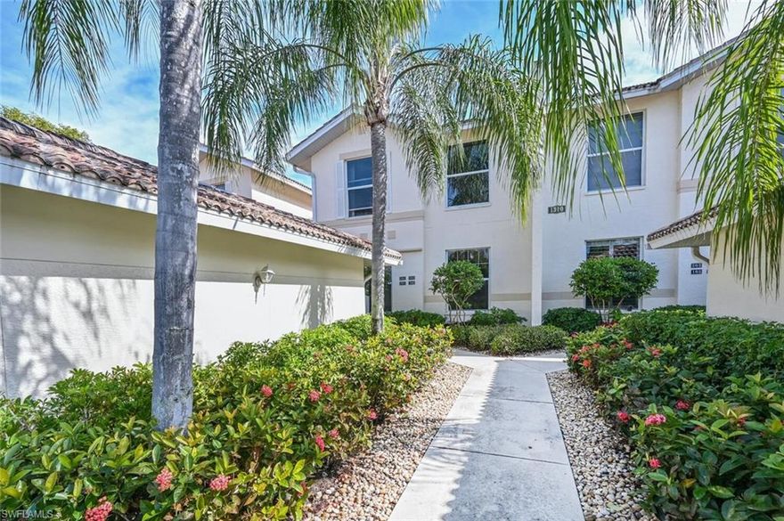 Located within the Imperial Golf Estates community this first floor, bright and airy, home is offered turnkey furnished.  Enjoy the beautiful views of the golf course, pond and preserve from the master bedroom and the sun room.  This home is just minutes away from Mercato, several amazing restaurants and the beautiful beaches of the Gulf of Mexico.  Enjoy relaxing at the heated community pool where you can soak up the Florida sunshine.  Rentals allowed three times annually (30 day minimum).