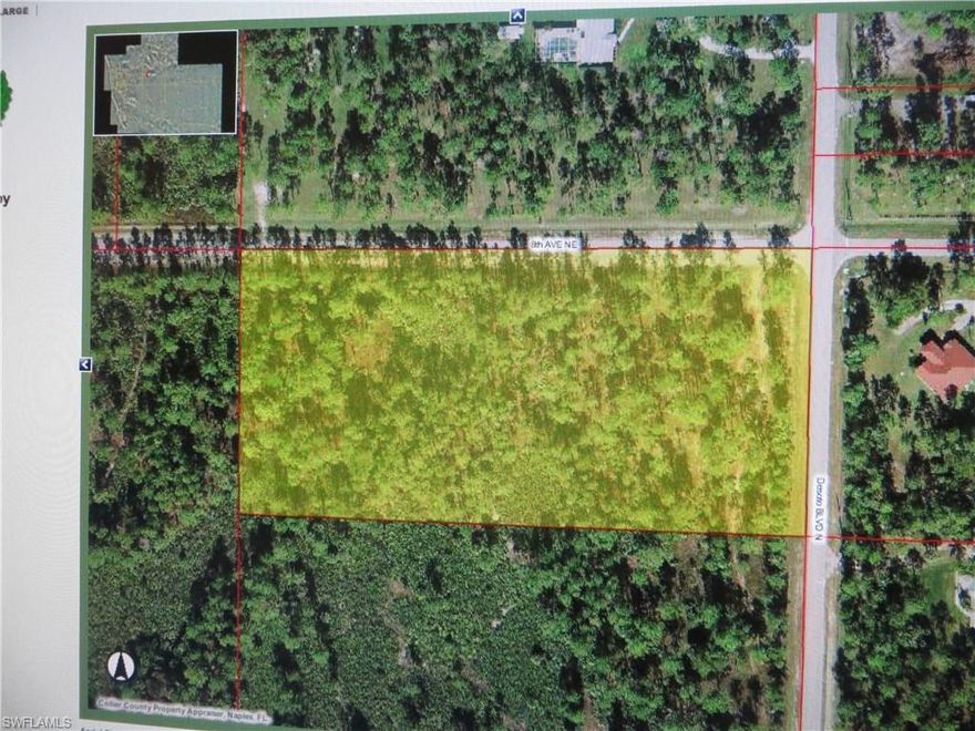 owner has proof of uplands per DEP   beautiful corner lot