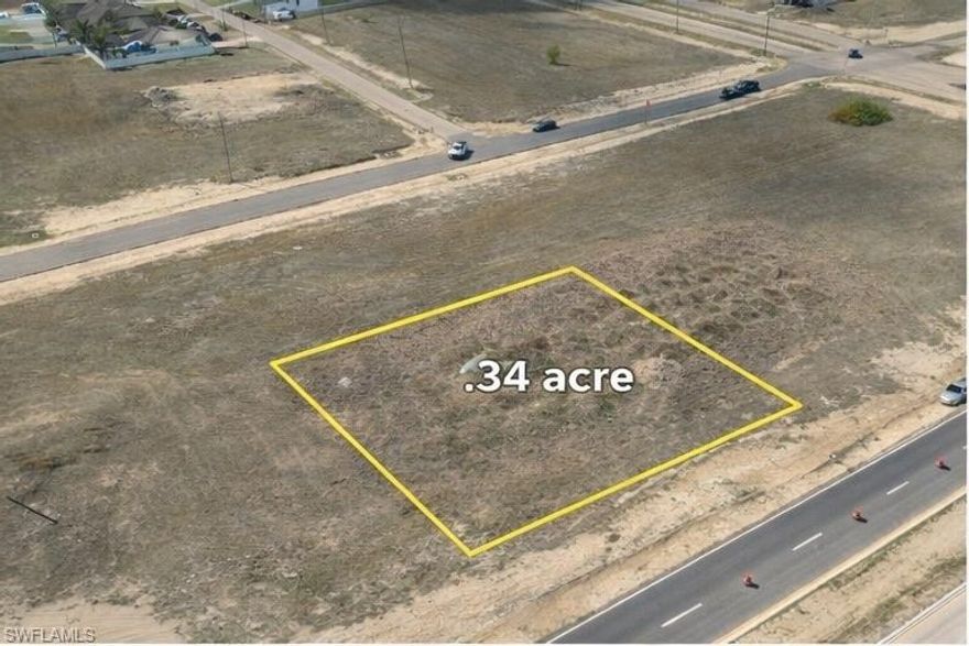 Prime commercial lot in the fast-growing NE area of Cape Coral. This 16 Diplomat Pkwy E property features Future Land Use: CP and Zoning: P, ideal for professional, retail, or mixed-use commercial development. The property already has city water available, adding significant value and reducing future development costs.

Exceptional visibility and accessibility, located just steps from Santa Barbara Boulevard and minutes from Pine Island Road, one of Cape Coral’s main commercial corridors. Surrounded by ongoing development and a thriving business environment, this lot offers strong growth potential and a high-return investment opportunity.

Additionally, the adjacent lot at 22 Diplomat Pkwy E is also available for sale, creating a unique opportunity for investors or developers to acquire two side-by-side commercial parcels. This allows for a larger development footprint, greater design flexibility, and increased long-term value in one of Cape Coral’s expanding commercial areas.

Perfect for investors, developers, or business owners looking to capitalize on Cape Coral’s continued expansion.