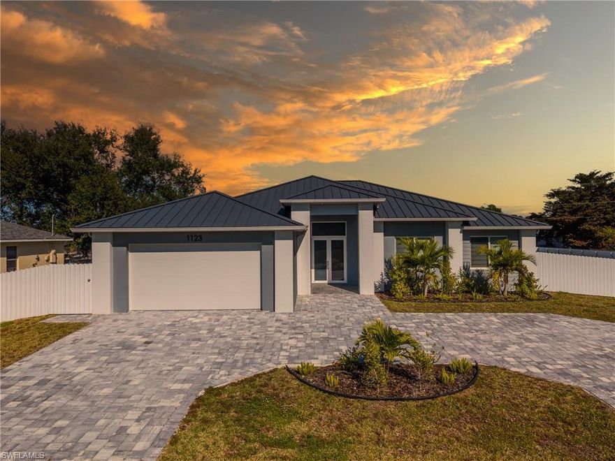 Why wait to build when this exceptional NEW CONSTRUCTION home is already complete? This impressive residence offers 4 bedroom, 3 full bathrooms, and over 2,200 square feet of living space with a thoughtfully designed open floor plan and high tray ceilings throughout, creating a bright and expansive feel. The home features two spacious primary suites, each with its own private bathroom—ideal for multi-generational living, guests, or added flexibility. The kitchen and main living areas flow seamlessly, making the space perfect for everyday living and entertaining. Step outside to your private backyard oasis featuring a large pool, fully fenced oversized yard, and ample room to relax or host gatherings. An outdoor kitchen is currently being added, enhancing the home’s outdoor living and entertainment potential. Additional highlights include a circular driveway, modern finishes, and the convenience of owning a new construction home without the wait. Conveniently located with easy access to shopping, dining, and everyday amenities, this home offers comfort, space, and exceptional value. This home has it all! Schedule your private showing today.