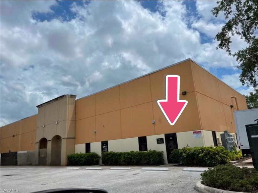 Prime flex/industrial warehouse and office condominium ready for immediate occupancy. This versatile commercial opportunity is positioned in the highly visible Alico Road Business Park, at the heart of one of Fort Myers’ fastest-growing commercial and employment corridors. Built in 2018, the unit offers approximately 1,480± total square feet, including approximately 700–750+ square feet of warehouse space complemented by functional office buildout. The flexible layout allows for industrial, office, or retail use, making it ideal for a wide range of businesses. Whether you are owner-occupying, leasing, or investing, this property delivers a strategic location advantage with proximity to major employment hubs, strong surrounding commercial activity, and easy access to Alico Road and regional transportation routes. The dense nearby business ecosystem and growing gross population support long-term demand, making this a rare opportunity in Lee County. Ready now and positioned for immediate use, this flex/industrial condo offers location, flexibility, and growth potential. Opportunities in this corridor move quickly, buyers are encouraged to act fast.