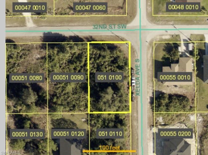 Great corner lot in a great location close to 82 with easy access to get in and out of Lehigh Acres.