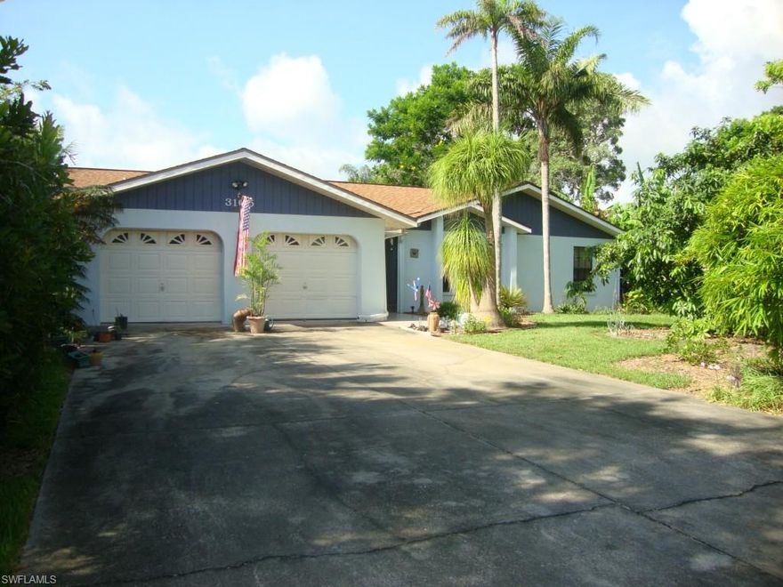 Spectacular riverfront views are waiting for you with this 3 bedroom 2 bath CBS home located on the north side of the Caloosahatchee River. The welcoming foyer opens up to the bright living room featuring high ceilings and 2 sets of sliding glass doors overlooking the river. River views from the kitchen, double pantry, plenty of cabinet and counter space, stainless appliances and a wonderful kitchen dining nook will make your time in the kitchen more enjoyable than ever. The Master bedroom is situated for privacy, offering a separate dressing area with walk in closet and a double sinks. Serenity is the mood of the screen porch, the perfect setting for an afternoon of reading or entertaining while overlooking the river. See for yourself the wonderful amenities that this home offers. Schedule your showing quickly!
