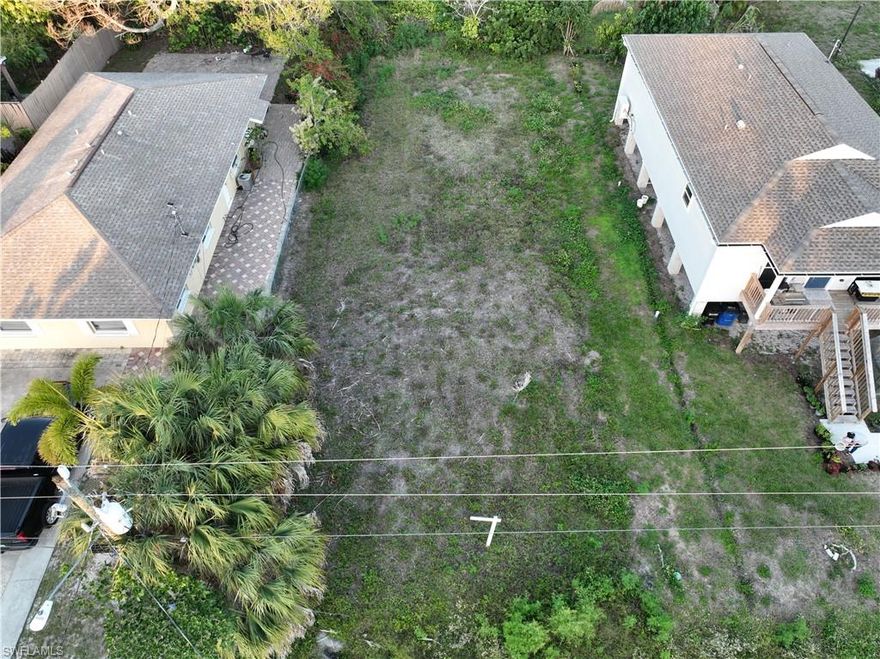 Welcome to 26821 Palm St – a spacious vacant lot nestled in a desirable, up-and-coming neighborhood just minutes from downtown Bonita Springs. This cleared and ready-to-build parcel offers the perfect canvas to bring your vision to life, whether you're planning a custom single-family home, investment property, or vacation getaway.

Located west of I-75 and just a short drive to Bonita Beach, Riverside Park, and the historic Old 41 district, you'll enjoy a balance of tranquility and accessibility. No HOA restrictions give you the flexibility to build on your terms.

City water and sewer are available, and the lot is surrounded by a mix of charming new construction and established homes. Seize this rare chance to own land in one of Southwest Florida’s most promising growth areas!