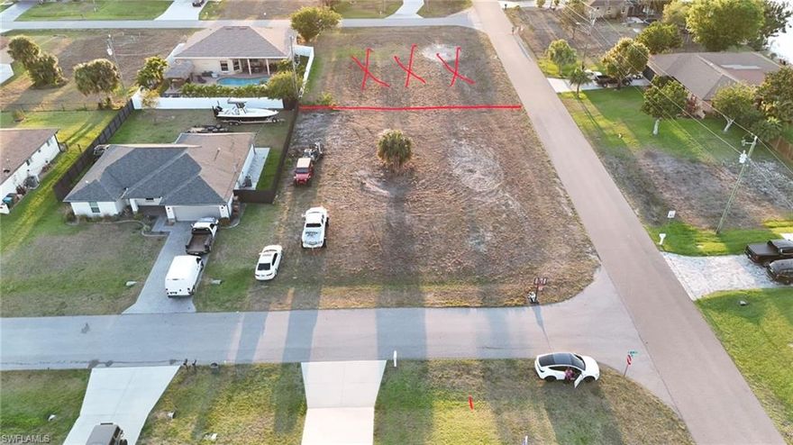 Come live the Cape Life and build your dream home in this lot located in the growing SW area near schools, shopping centers, restaurants and more.