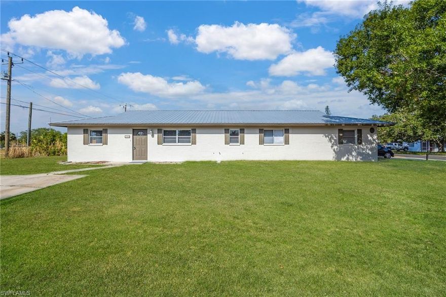 Fort Myers Shores Duplex – Renovated Investment or Owner-Occupant Opportunity!

This well-maintained duplex in the heart of Fort Myers Shores offers exceptional flexibility for investors and end-users alike. Each unit features 2 bedrooms, 1 bathroom, and 990 square feet under air, and both sides have been renovated with numerous updates throughout.

Recent interior improvements include updated flooring, fresh interior and exterior paint, some new tile and drywall in certain areas, and one newly installed A/C unit, along with additional upgrades that enhance comfort and functionality. A 2021 metal roof and new privacy fencing further add to the property’s low-maintenance appeal.

With both units available for income potential, buyers have multiple options: rent both sides for steady income, occupy one unit while leasing the other, or create a flexible multi-generational living setup with private, separate entrances.

Conveniently located just minutes from I-75, the Caloosahatchee River, shopping, dining, and schools, this property benefits from strong rental demand in a growing area. Southwest Florida continues to attract residents and investors alike thanks to population growth, favorable tax advantages, and year-round sunshine.

Whether you’re expanding your rental portfolio or seeking an affordable property with income potential, this renovated duplex offers outstanding value and versatility.

Opportunities like this don’t last long in today’s SWFL market—schedule your showing today.