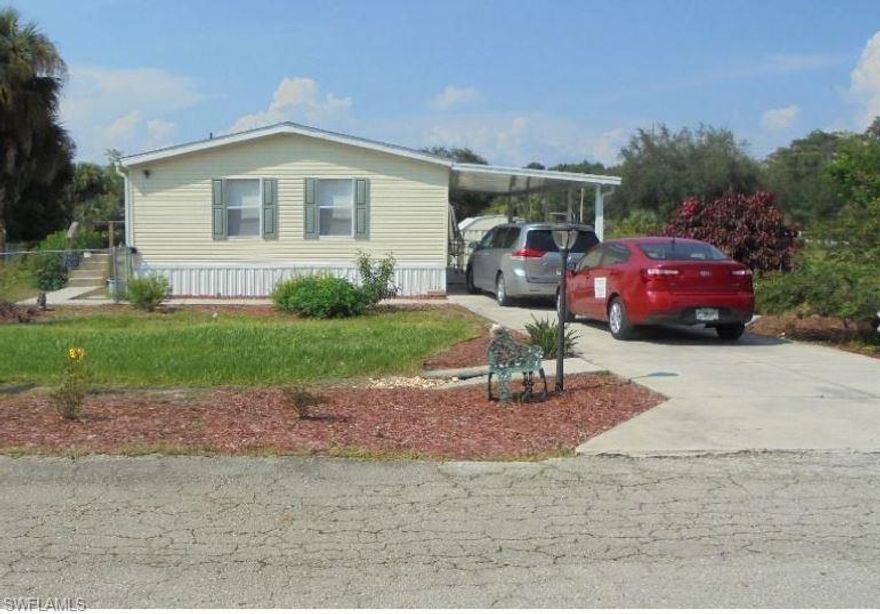 This is a beautiful home ! True 4 Bedroom and 2 full bath in excellent condition. Tile in common areas and carpet in Bedroom. Inside laundry Room .And this home comes furnished with beautiful furniture. Well cared for fenced large yard with stone patio. Low Hoa fee only $51.00 A MONTH . READY TO MOVE IN SO HURRY THIS HOME ON IT OWN LAND WON'T LAST