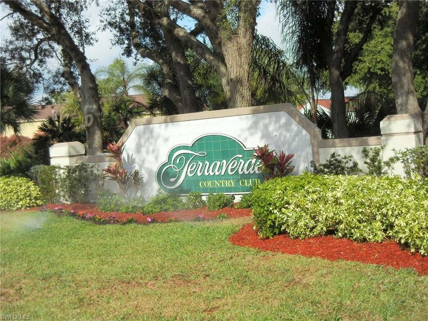 Terraverde Country Club offers everything you want in a Florida residence.  Enjoy boating, lounging by the large community pool, play Golf, socialize in the club, get fit in the exercise room and just plain enjoy all the neighbors of this fabulous community.  Our home offer a two bedroom, two bathroom set up with large screened in lanai.  Dining and living room combination with a galley style kitchen.  Corner unit offers great views of the Golf and lake areas while letting a good amount of the Florida sunshine in the home.  Property comes with one covered carport space and is across the street from ample guest parking.  Well maintained community and you receive a lot of amenities for the low fees you pay.  Boat ramp also has an area for boat storage.  Check this place out and see why Terraverde Country is in such high demand.