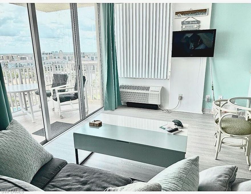 Bright and inviting 1 bedroom, 1 bath condo just steps from the Gulf of America. Upgraded flooring, new frige and dishwasher.  Enjoy world-class beaches at your doorstep, soak in the saltwater pool, and relax on provided lounge chairs while watching stunning daily sunsets. Weekly rentals are allowed, making this an excellent investment opportunity or turn-key vacation retreat.
Convenience meets fun — take the free shuttle to downtown Fort Myers Beach for shopping and a fabulous selection of gulf front restaurants. Directly across the road you'll find a lively flea market and several new dining  Don’t miss your chance to own a slice of paradise.