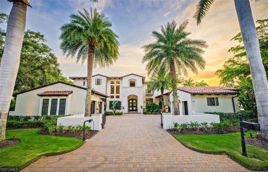 With a gorgeous floor plan, this like new 2012-built five-bedroom, 6 full-, two half-bath London Bay Homes property features a spacious living area including a den and loft as well as a three-and-a-half car garage with Lift. With an expansive pool and spa area bathed in western exposure with stunning sunsets, the property defines indoor/outdoor living thanks to a large outdoor living area with outdoor kitchen, open and automatic screened-in lanais with golf course and lake views. But it’s the exquisite detailing of the finishes and open concept layout that make this home special. Full Chef's kitchen flanked by a butlers pantry second to none. It is an oasis that feels a world away while being close to all of the reasons people choose to live in Naples. The award-winning Grey Oaks Country Club is located close to world-class dining, shopping, entertainment and Olde Naples beaches. The club recently completed a multi-million dollar renovation, which included a new lagoon beach-style pool, an indoor/outdoor restaurant, tennis center, golf facility and state-of-the-art wellness center.