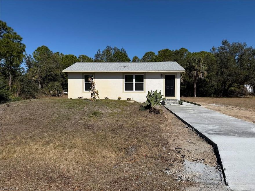 Affordable 2-bedroom, 1-bath single-family home located in the Tropical Gulf Acres community of Punta Gorda. This home offers approximately 796 square feet of living space with a functional layout and plenty of natural light. The property sits on a spacious lot with room for outdoor use and future possibilities. Dishwasher, range, refrigerator, and microwave are included with the sale. Conveniently located with easy access to US-41, I-75, Punta Gorda Airport, and nearby shopping and dining. Ideal opportunity for first-time buyers, seasonal residents, or investors.