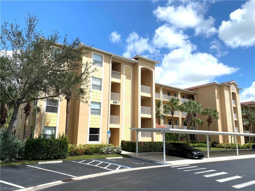 JUST REDUCED....BEST DEAL IN RIVERWALK....Are you looking to get out of the cold and enjoy the Florida sunshine?....This is it....LOW ASSOCIATION FEES OF $385 A MONTH INCLUDE WATER AND SEWER....Amazing preserve view with privacy and lots of light!!  Move in ready....New backsplash just installed....Popular Brookside floorplan with gorgeous quartz counters in the kitchen and both bathrooms ....Exterior freshly painted.....Tile and LVT flooring throughout....NO CARPETS!!  Many upgrades including newer stainless steel appliances, upgraded fans, hardware and custom curtains....Air handler replaced in 2015....Washer and dryer replaced in 2022....BONUS:Largest storage unit (approx. 5 by 19 feet) in the complex is included....CARPORT IS CLOSE TO THE ELEVATOR AND STAIRS....NEW TILE ROOF just installed....NO CDD and low county taxes....Beautiful clubhouse with new flooring just installed.  Heated resort style pool and jacuzzi....Gym, library, community room with kitchen and billards....Financially sound community....Must see to appreciate!!