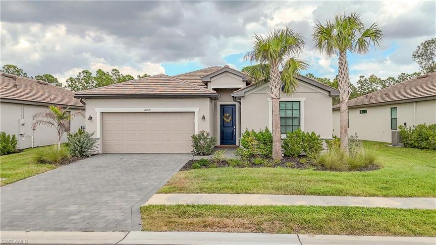 Nestled within the gated resort-style community of Timber Creek, this FULLY FURNISHED 2025 Trevi model offers 2,032 sq ft of stylish one-story living in Fort Myers. This move-in ready 4-bedroom, 3-bath home is located on a PRESERVE lot which offers privacy and views right out your screened in lanai. Timber Creek offers resort-style living with a wide array of amenities, including a clubhouse with indoor/outdoor dining and bar, a state-of-the-art fitness center, high-intensity workout room, and saunas. Enjoy the resort pool, lap pool, splash pad, and coffee café, as well as an indoor gymnasium with full-court basketball and volleyball. Additional features include an arcade, social hall, kids’ playroom, and multiple outdoor courts: 4 tennis, 4 pickleball, basketball, 2 bocce, sand volleyball, a putting green, event field, and fire pit.