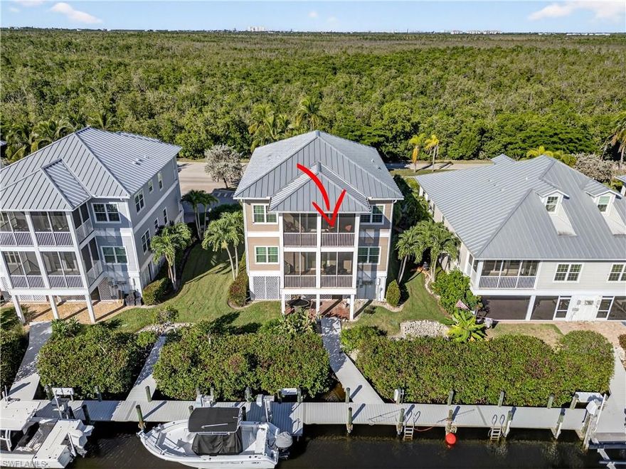 KEY FEATURES - GOODLAND ISLAND LIVING

*13K LB BOAT LIFT
*GOLF CART COMMUNITY
*WALKING DISTANCE TO MULTIPLE WATERFRONT RESTURANTS
*2 BOAT RAMPS 
*3 MARINAS 
* FRESH FISH MARKET 
* COMMUNITY PARK
* CHURCH   
* 4 POINT INSPECTION REPORT AVALABILE FOR BUYER ($300 VALUE PAID BY SELLER 10/1/2025)
* ONE YEAR FREE AMERICAN HOME SHIELD WARRANTY IS OFFERD FOR PEACE OF MIND 




Experience Island living with this beautifully maintained 2- bedroom 2- bathroom upper level condo on deep water canal in Goodland Fl.  Enjoy direct gulf access to the 10,000 islands from your new 32' dock and 13,000LB boat lift. This condo features oversized bedrooms, dramatic tray ceilings, crown molding and elevator. With the open floor plan, enjoy Panoramic water views from your kitchen, living room or newly tiled screened in lanai. The expansive primary bedroom offers a large walk-in closet, ensuite bathroom with tiled shower and built in seat.  Relax in the heated salt water community pool or enjoy the availability of Residents beach pass for days spent along the shore. Walk or jump on your golf cart and head over to the Fresh Fish market or explore the many waterfront restaurants the island has to offer.  Feel at ease with all- impact doors and windows, a spacious storage area and an oversized 2+ car garage. This condo combines comfort, convenience and coastal charm-perfect for boaters, fisherman or anyone looking to enjoy the laid back Goodland lifestyle.

- Flood and hurricane insurance included in condo fee. Contents is $300 a month.
*ATTENTION INVESTORS - ALLOWED 52 RENTALS A YEAR PERFECT FOR AIRBNB *