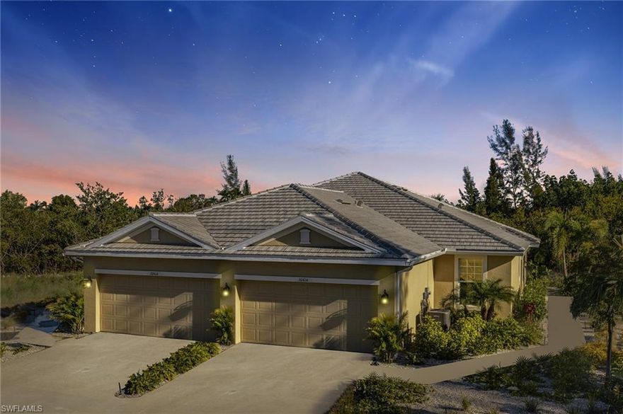 Under Construction - Sandpiper Floor Plan - This spacious 2BR+Den, 2.5 bath villa comes with $30K in upgrades. The Amenity Center has a large pool with spa, clubhouse with fitness center, gathering room, library/computer room with Wi-Fi, catering kitchen and children’s playground. A new remote pool with cabana baths and gas grills is under construction. Pictures are of model, not actual home.  The Amenity Center has a large pool with spa, gas grills, clubhouse with fitness center, gathering room, library/computer with Wi-Fi, catering kitchen and children’s playground. A new remote pool with cabana bath house and gas grills is under construction to be completed soon. Photos are of model, not actual home.