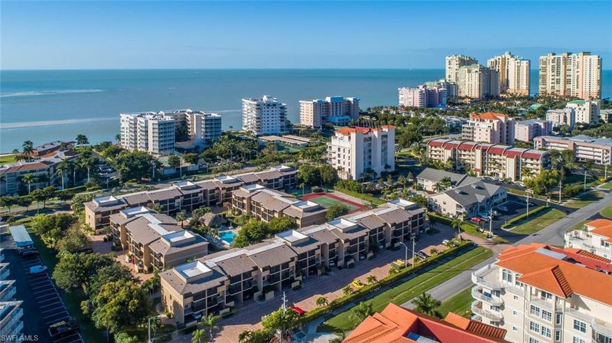 Great location on the south end of the Island close to the south beach access and Caxambas Park. Lovely 3 level townhouse meticulously maintained, 2 bedrooms plus den/bonus room, 3.5 baths, 4 screened lanais, covered 3 sided carport at the front door of the condo. Extra storage in garage area, A/C replaced 2018, HWH is 4 years old, stove & garbage disposal 2017, Fridge 2016. In 2018 roofs replaced, all screens replaced and buildings painted. This is a must see condo, lots of living space, it is a condo that lives like a home and so close to the beach.