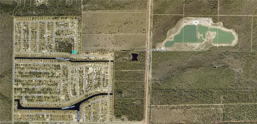 Fantastic building lot in the NW Cape.  This property on a park owned by the city of Cape Coral and is in an area of newer homes close to restaurants, shopping and schools.
