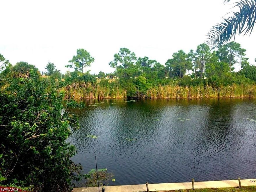This freshwater lot is located close to Chiquita in a desirable area of NW Cape Coral. There are two lots side by side for sale. Purchase one or purchase both to build your dream home!  Each lot has 80 ft. of water frontage with spectacular views of the canal. Motivated seller! Buyer to verify all information. Both Lots for 44,000
