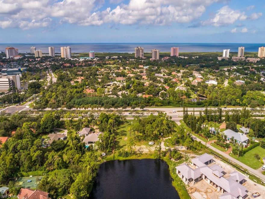 L.2354 Build Your Dream Home in Naples, Florida's highly desirable Pine Ridge Estates!  Beautiful Lakefront property on 1.5 Acres perfectly situated for a custom-built home on a oversized lot. This vacant residential lot will accommodate a family home or winter retreat of either 1-story or 2-story. City water is available. 
Minutes to Naples famous sugary, white sand beaches of Vanderbilt Beach and Lowerdermilk; World-Class Shopping; Fine Dining; Waterside Shoppes, Mercato, 5th Ave in Old Naples, Ritz Carlton; great schools, and so much more.  Please do not walk property without a Showing Appointment and Listing Agent.