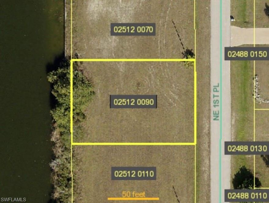 Western rear exposure fresh water canal lot awaits its new owner! Over 81' ft of freshwater canal that takes you to Laurel Lake. Enjoy spectacular sunsets right from your backyard. Build your new home on this tranquil lot surrounded by new construction properties! Located in a desirable area in Cape Coral close to Del Prado and Pine Island Rd easy access to Santa Barbara Blvd. Minimal distance to schools and shopping centers. Contact us today for more information, buyer to assume future assessments including any and all permitting.