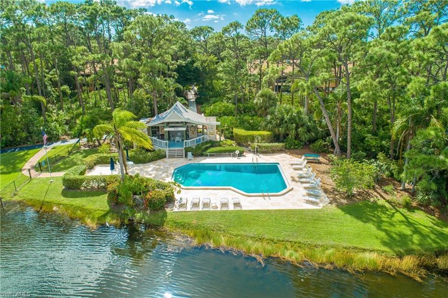 New on the market at Bermuda Bay II in Bay Forest! This beautifully maintained 2-bedroom + den, 2-bath condo is located on the second floor featuring an oversized screened lanai to enjoy the peaceful view of the lush preserve.   This home has a spacious open feel with an large amount of natural light,  open and bright living room with den that can  be a perfect home office or guest room.  You will appreciate the easy care of the  newly installed vinyl plank flooring throughout. This updated kitchen is great for entertaining with a seamless flow to the dining and living area which also includes extra seating for guests at the breakfast bar.  

   ***Bay Forest offers an abundance of amenities for its residents to enjoy, that include 3 tennis courts, over 2 miles of jogging and bike paths, shuffleboard courts, 4 bocce courts, 4 pickle ball courts plus miles of scenic walking throughout the community that also includes a bird sanctuary viewing area.  The brand new boardwalk is approx. 2500 feet that leads out to direct access to the bay for fishing, paddle boarding and kayaking or simply relaxing under the tiki hut to watch our very own world class  sunsets.  Bay Forest is centrally located to give you the best of nature and coastal living in Naples and Bonita Springs.  Less than 4 miles from 2 beautiful beaches and access to the best restaurants and shops.