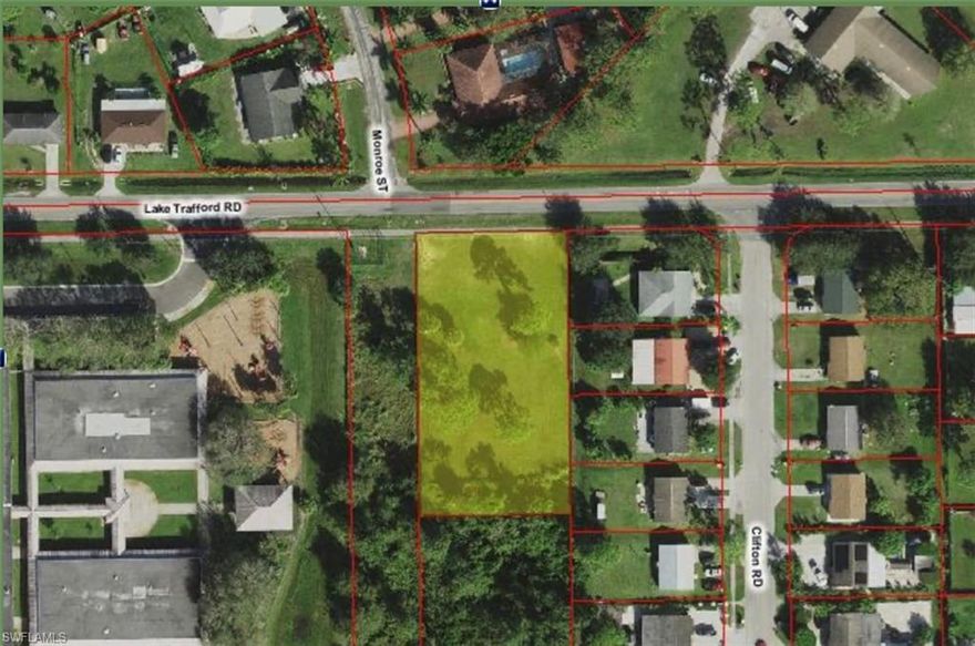 Centrally located oversized lot which someone could build a single family home or opportunity for income producing property.  Zoned RM-6 per Collier County Zoning and Permitting.  Walking distance to several schools, shopping and more.  Show and Sell today!