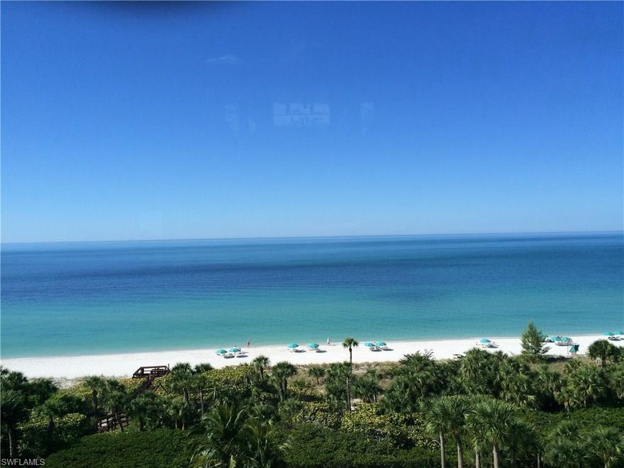 C.11815 - Enjoy direct Ritz Carlton access and be awed by coveted Beachfront Remington's SENSATIONAL 2016 Multi-Million $$$ Tower Re-Mastering! This SW corner JEWEL offers 3 BR+ FR, 3.5 BA with easterly and wrap-around southwesterly lanai’s, tucked smack between The Ritz Carlton and the Bay Colony Beach Club. Private secure elevator sweeps directly to your entry foyer with dramatic, show-stopping Gulf-Front vistas just beyond. Enjoy a level of personal concierge services anticipated from a Tower of this stature: 24/7 front desk personnel, resident manager, social salon, pub room, library, fitness, two luxurious guest suites, lavish outdoor pool/spa and fire pit. Don’t forget the exceptional World Class menu of amenities via your included Bay Colony and Pelican Bay Membership privileges: 2½ miles of pristine sugar white sand beach, 3 Gulf-Front Beach Clubs with casual open air or more formal indoor dining + attended beach services, 3 tennis centers, state-of-the-art fitness, life-long learning center, canoeing, kayaking, miles of walking, biking, and nature paths. Artis Naples Performing Arts Center, Waterside Shops and Mercato just moments away!